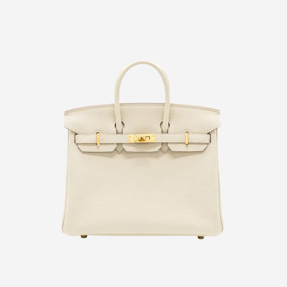 Birkin 25 Craie Togo Ghw K Women