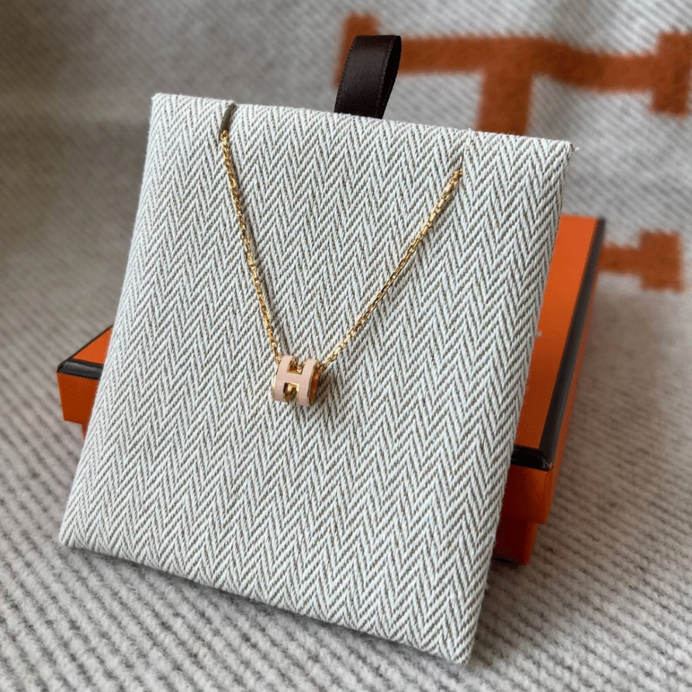 Mini Pop H Necklace Rose Dragee Ghw Women
