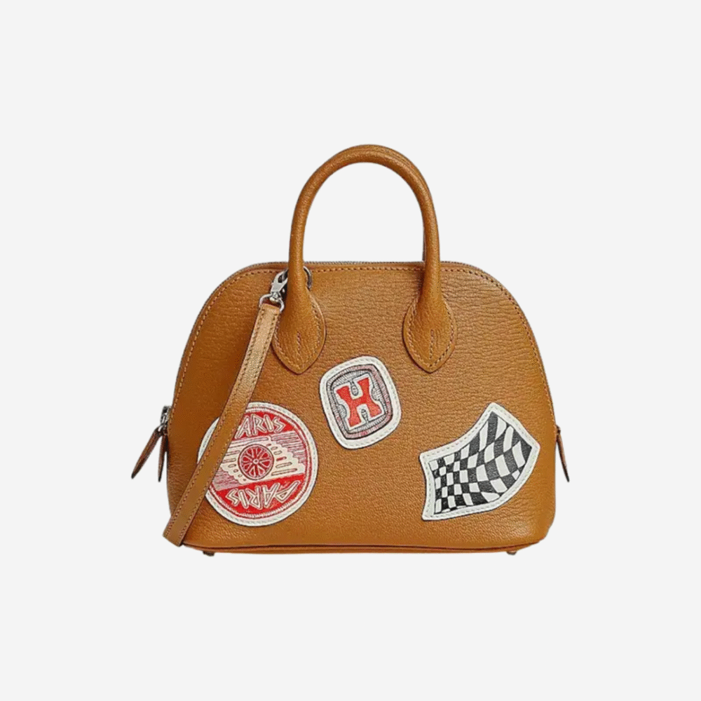 Bolide 1923 Mini Pique Colle Bag Imprime Caramel Chevre Phw W