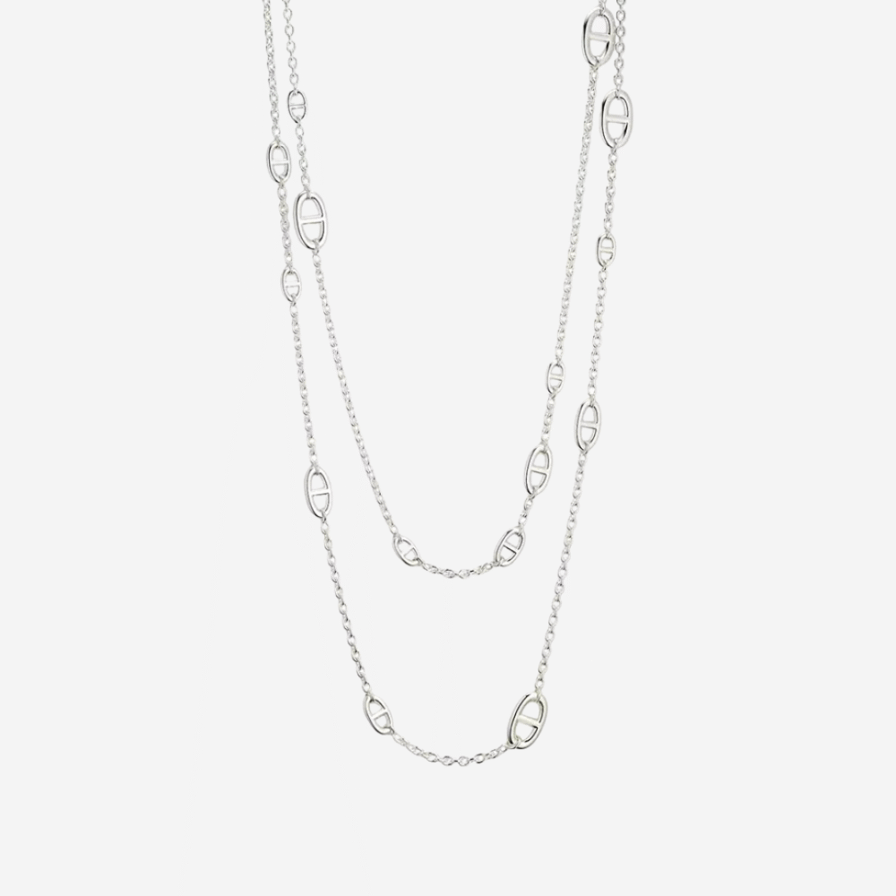 Farandole Long Necklace 120 cm in Sterling Silver