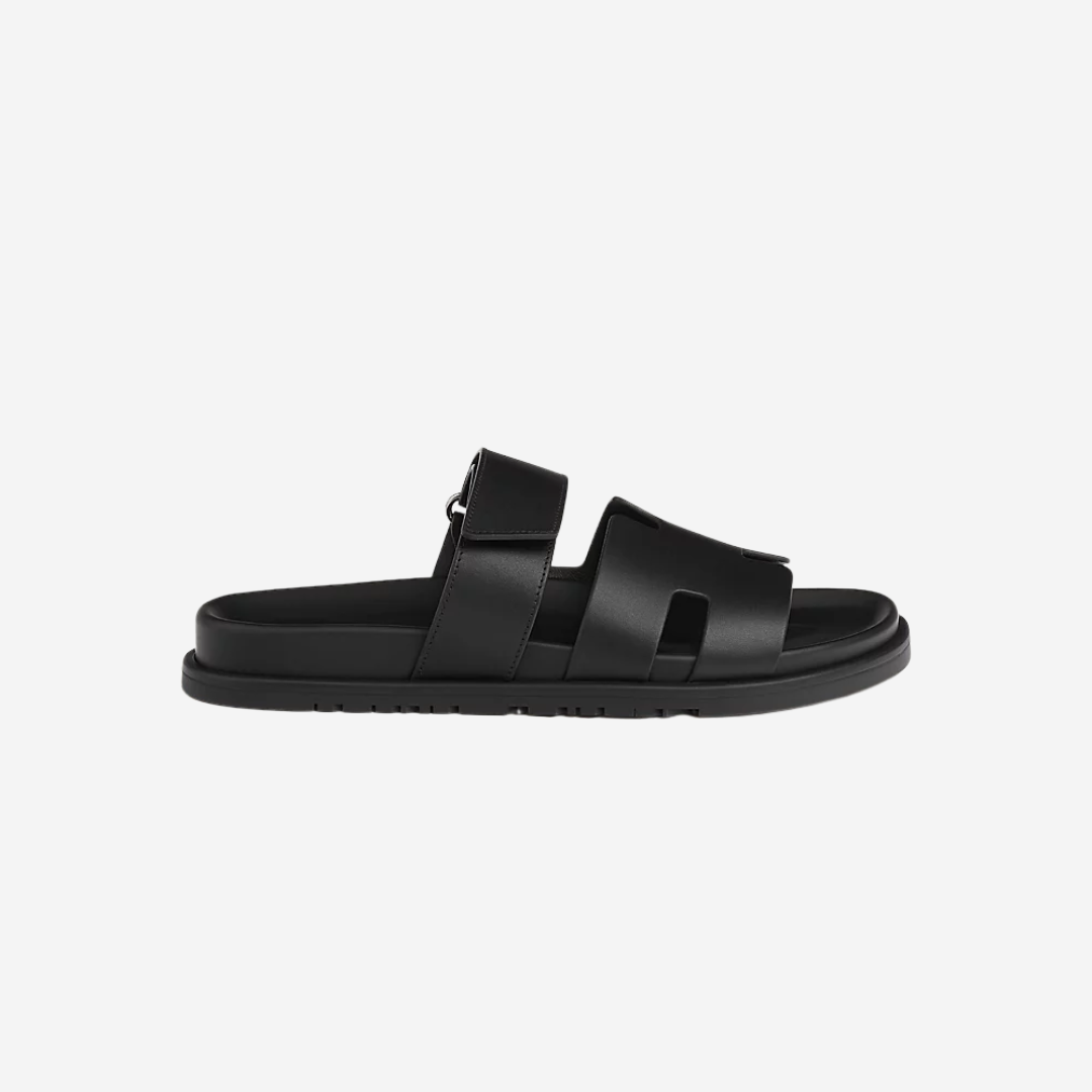 Chypre Calfskin Sandals Black Women