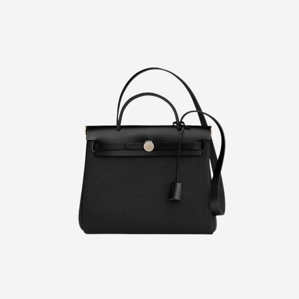 Herbag Zip 31 Laque Bag Noir PHW W