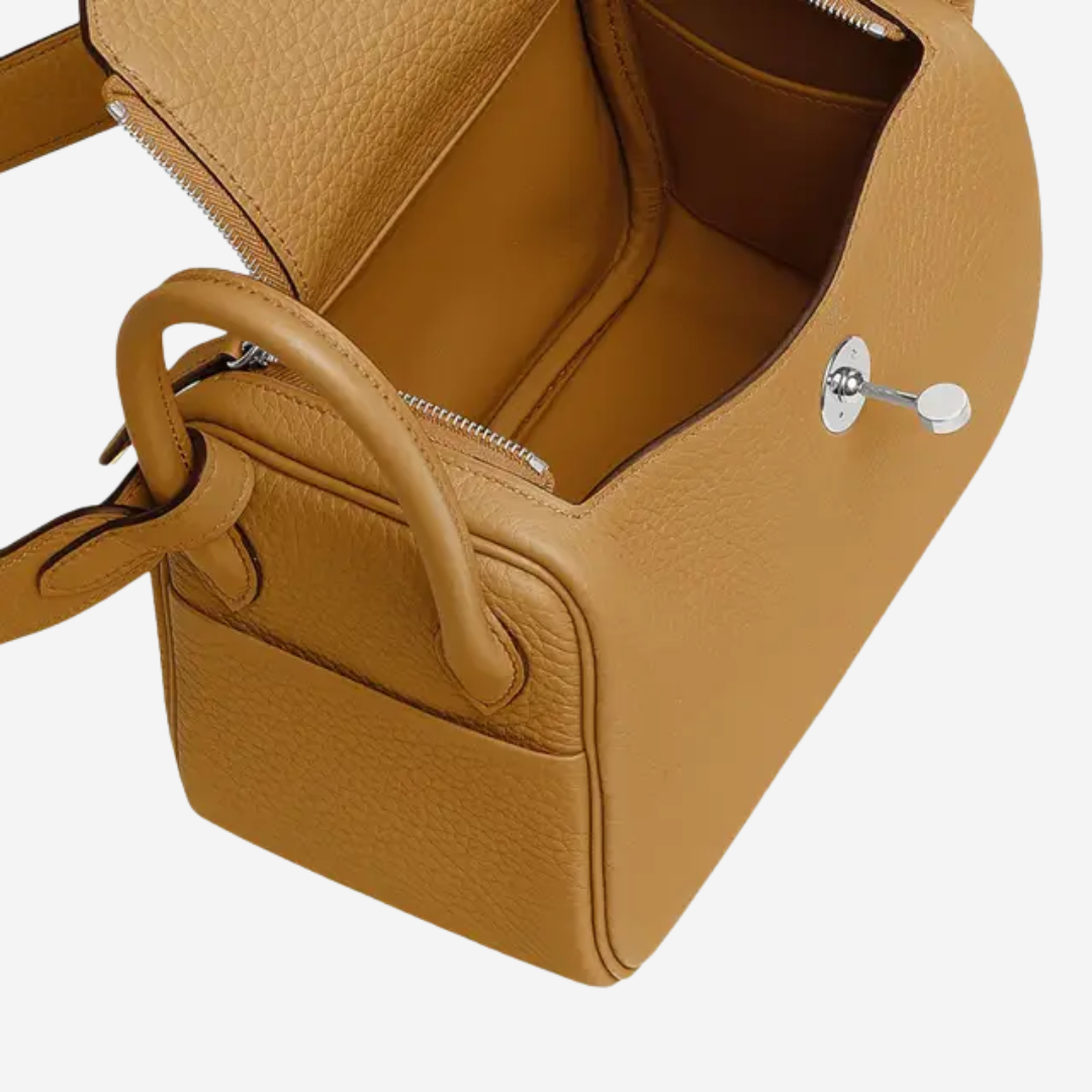 Mini Lindy II Biscuit Taurillon Clemence PHW K (2)