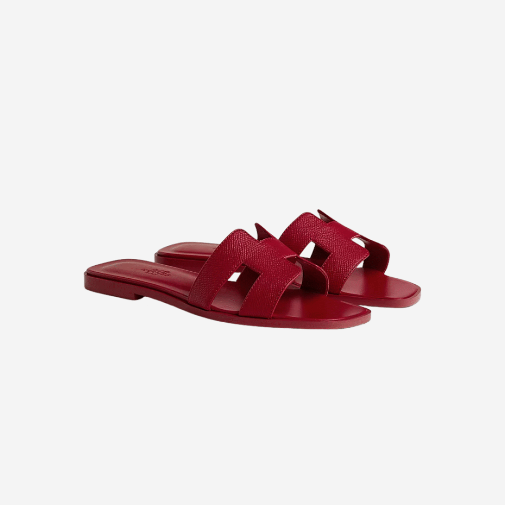 Oran Sandals Epsom, Rose Framboise