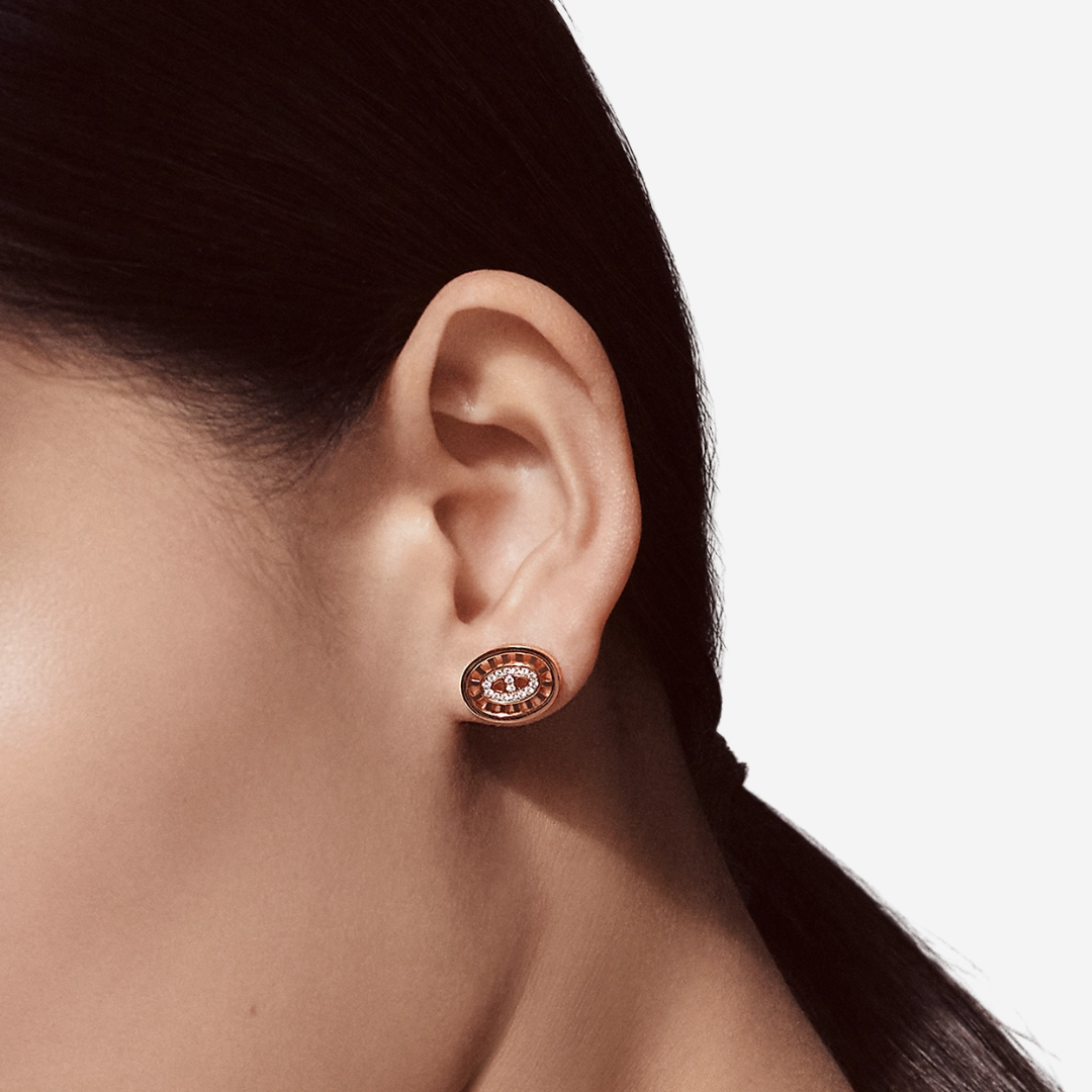 CLS Chaine d’ancre Divine stud earrings, small model (2)