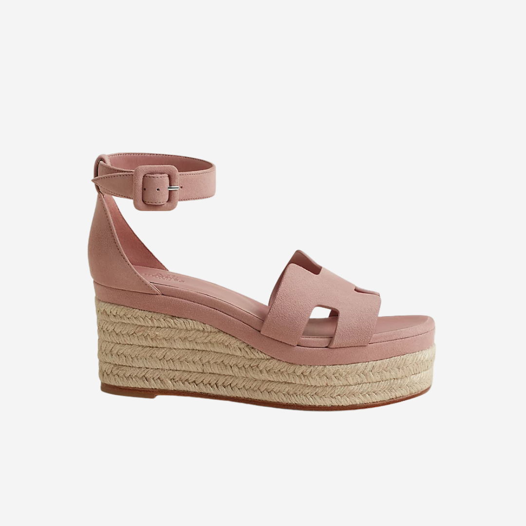 CLS Elda espadrille, rose aquarelle