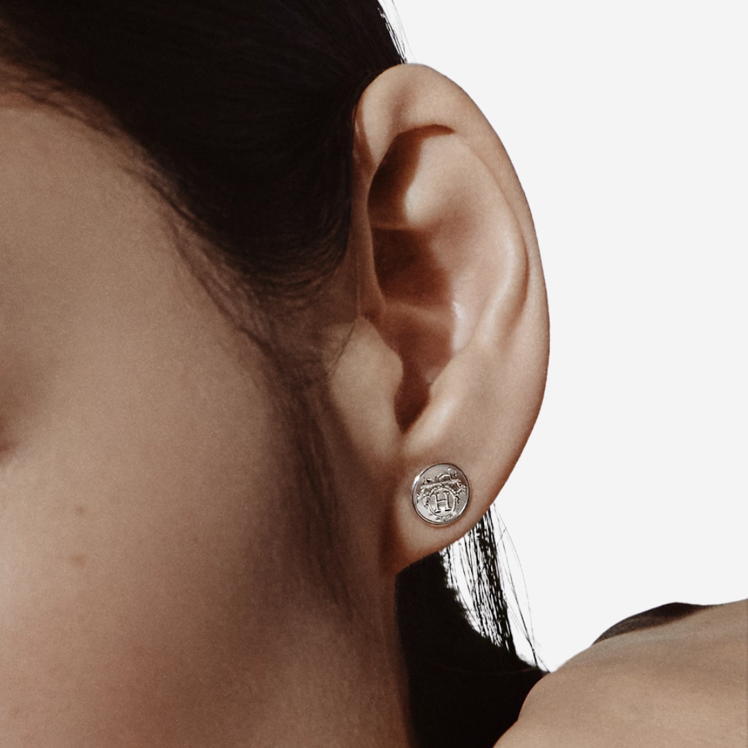 CLS Ex-Libris earrings, very small model (2)