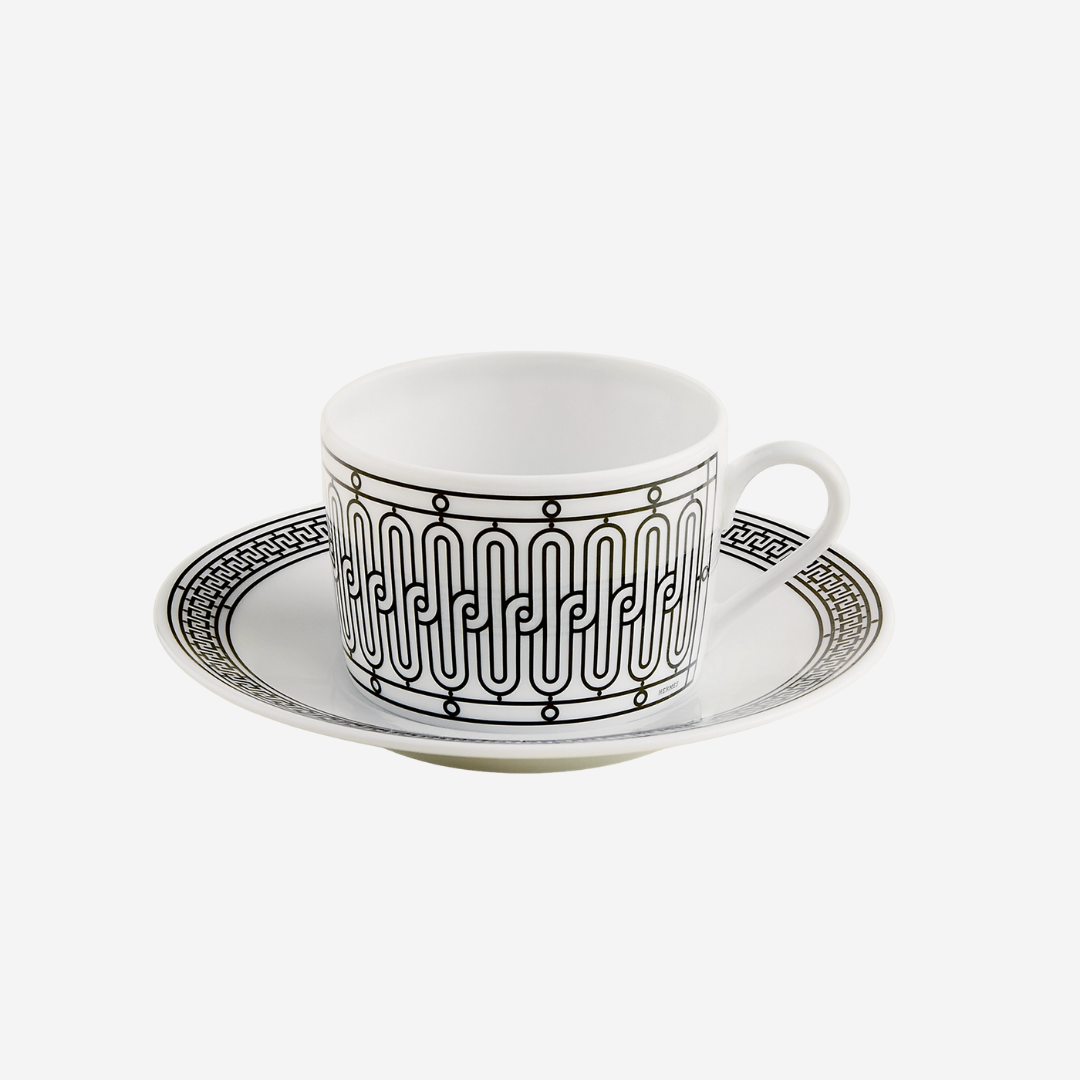 CLS H Deco tea cup and saucer