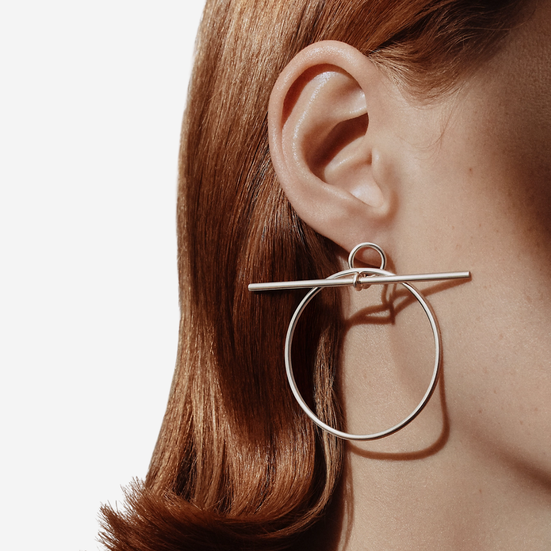 CLS Loop earrings, medium model (2)