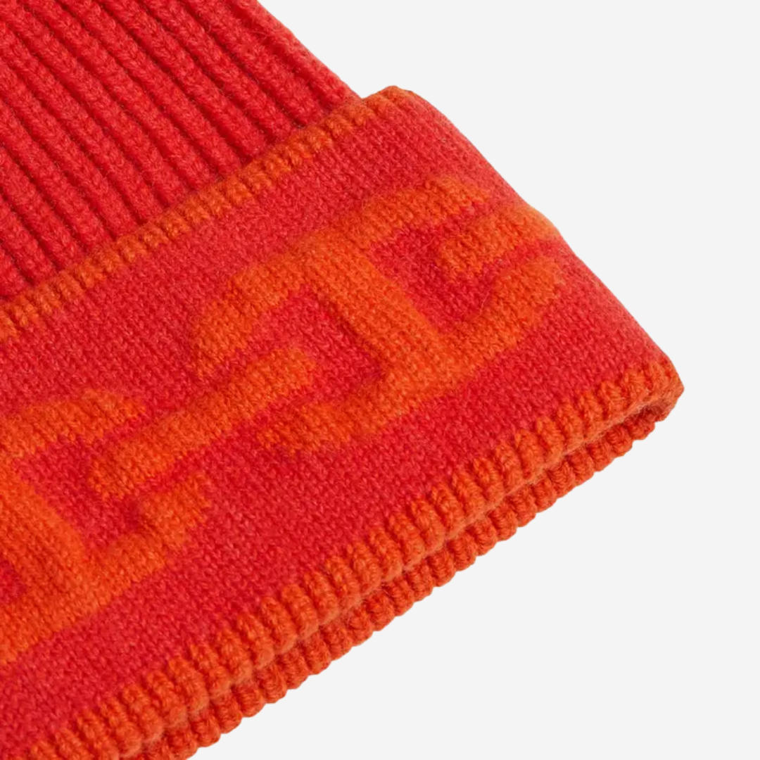 Heaven beanie rouge cornaline _ orange pop