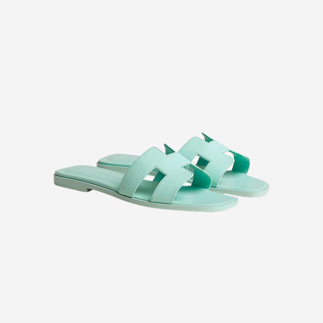 Oran Sandals Vert Embrun Epsom (2)