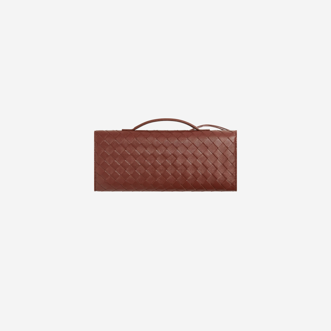 Bottega Veneta Andiamo Long Clutch Sapele (2)
