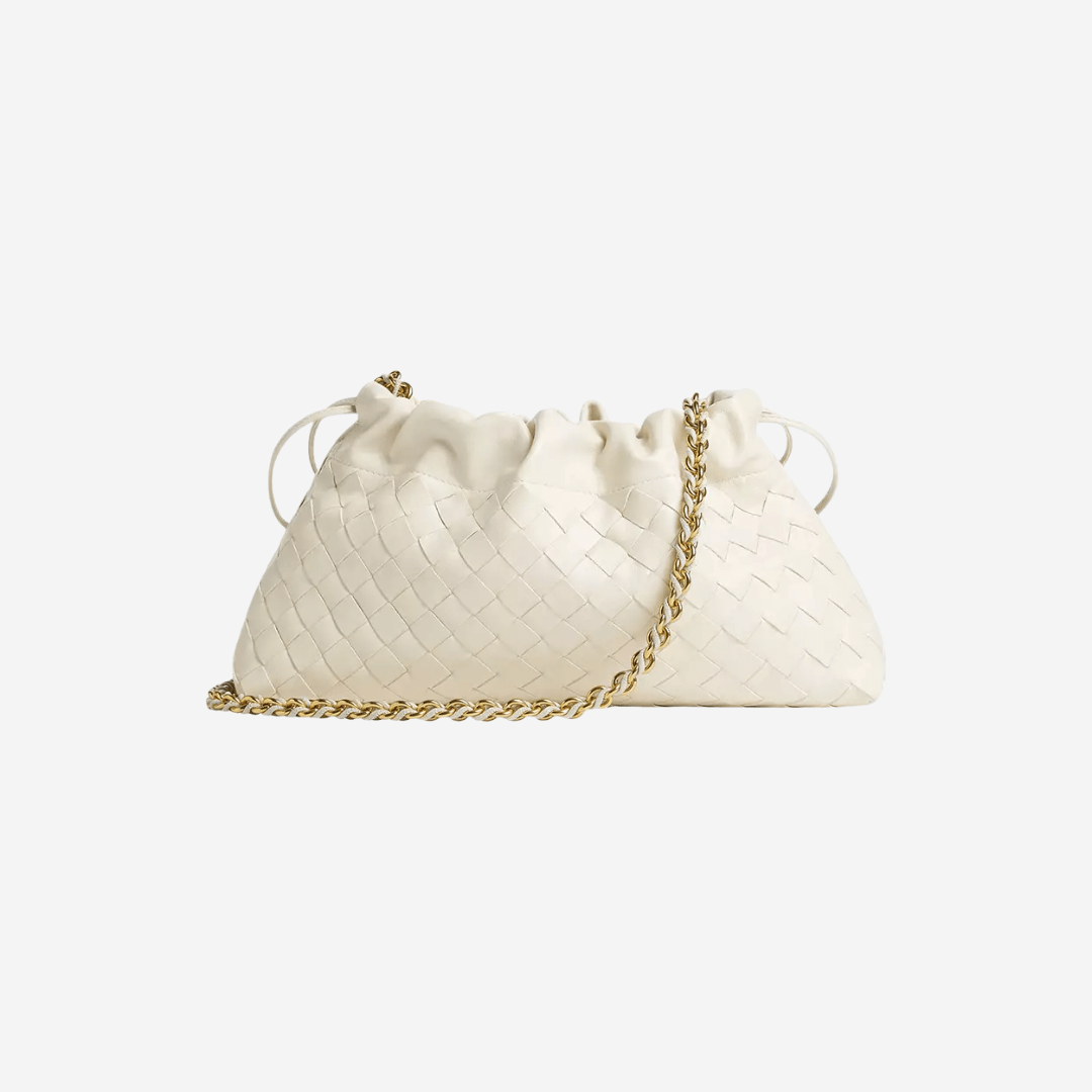 Bottega Veneta Dustbag Notte Chain Strap Sea Salt