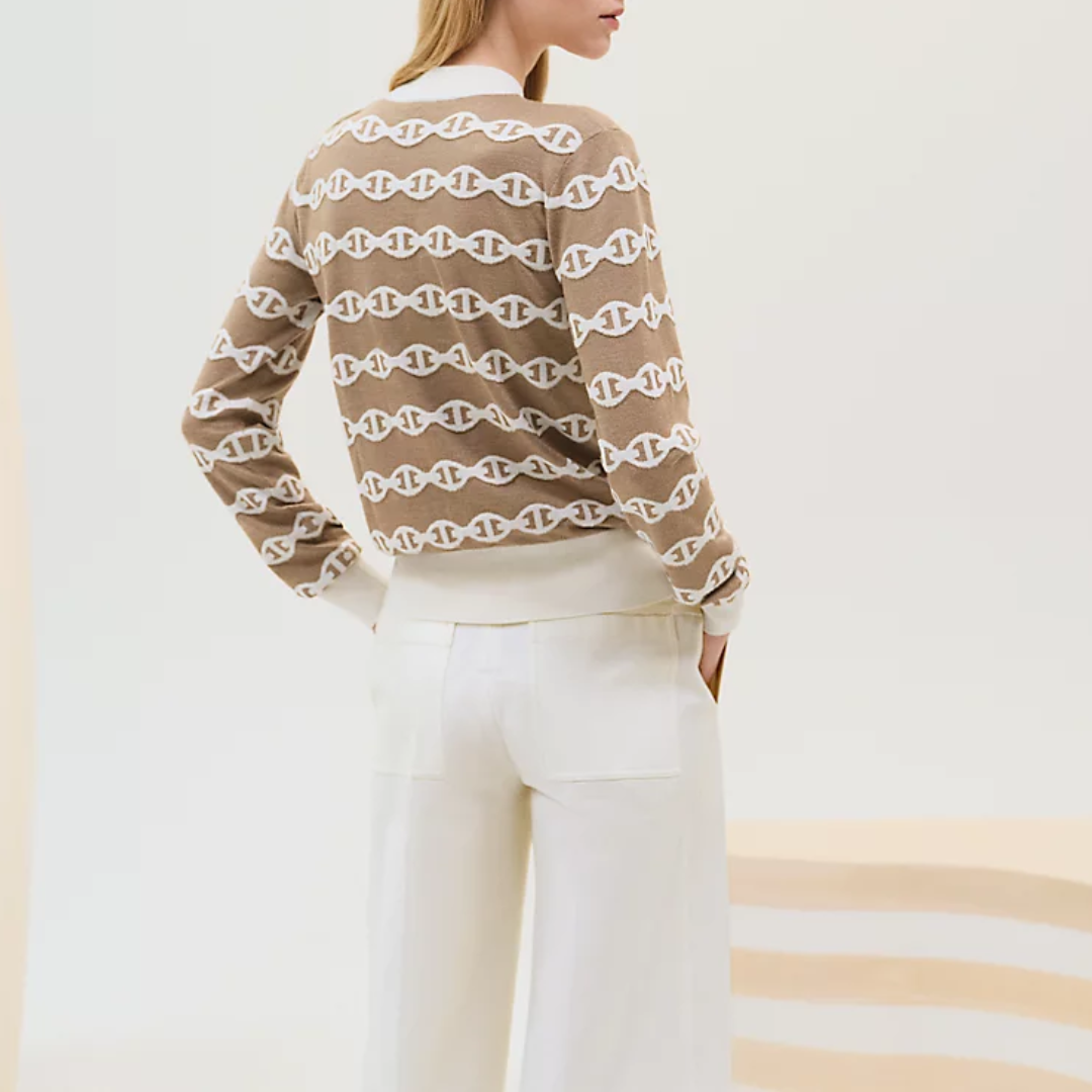 CLS Chaine d’Ancre long-sleeve sweater Marron Alezan (4)