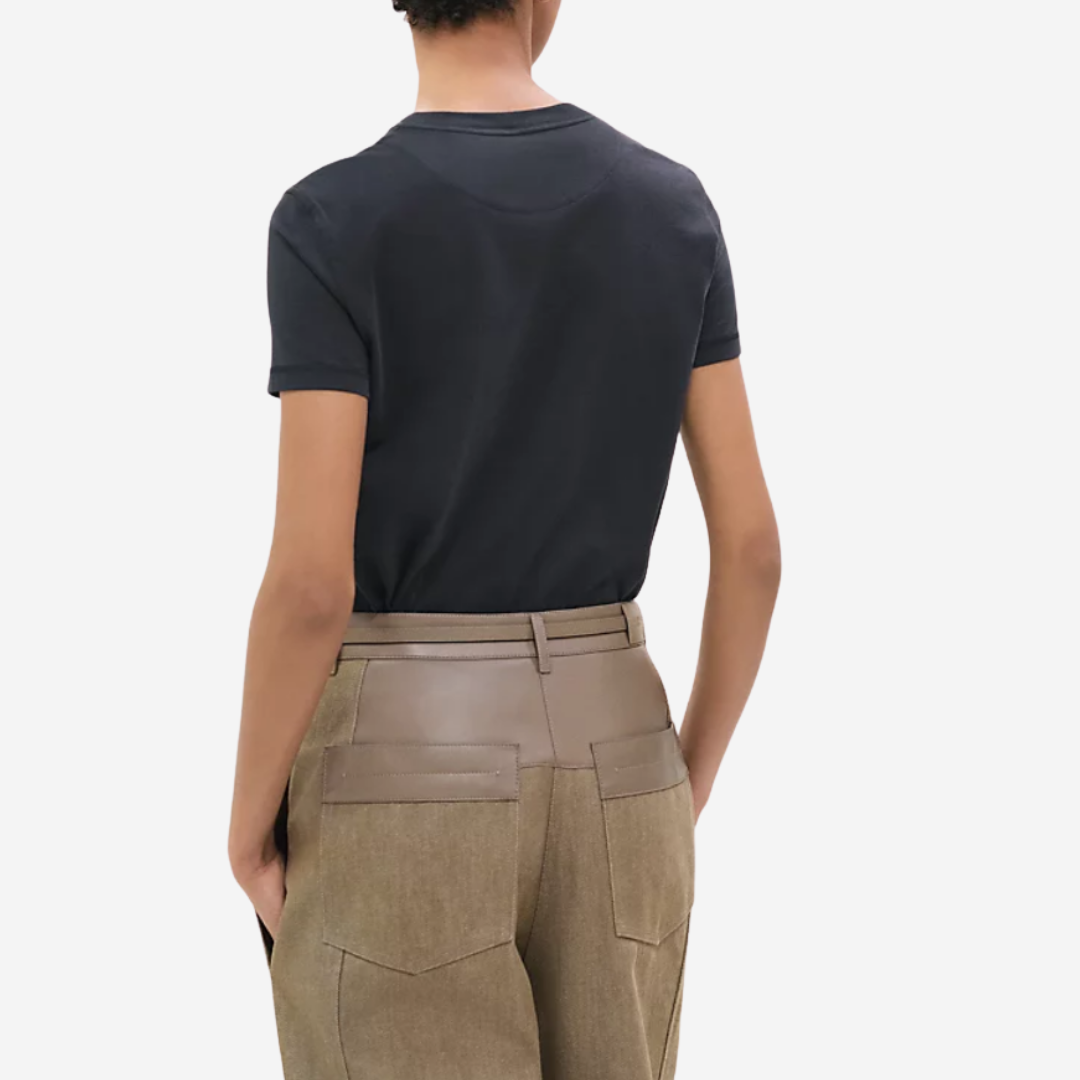 CLS Embroidered pocket t-shirt Noir (2)