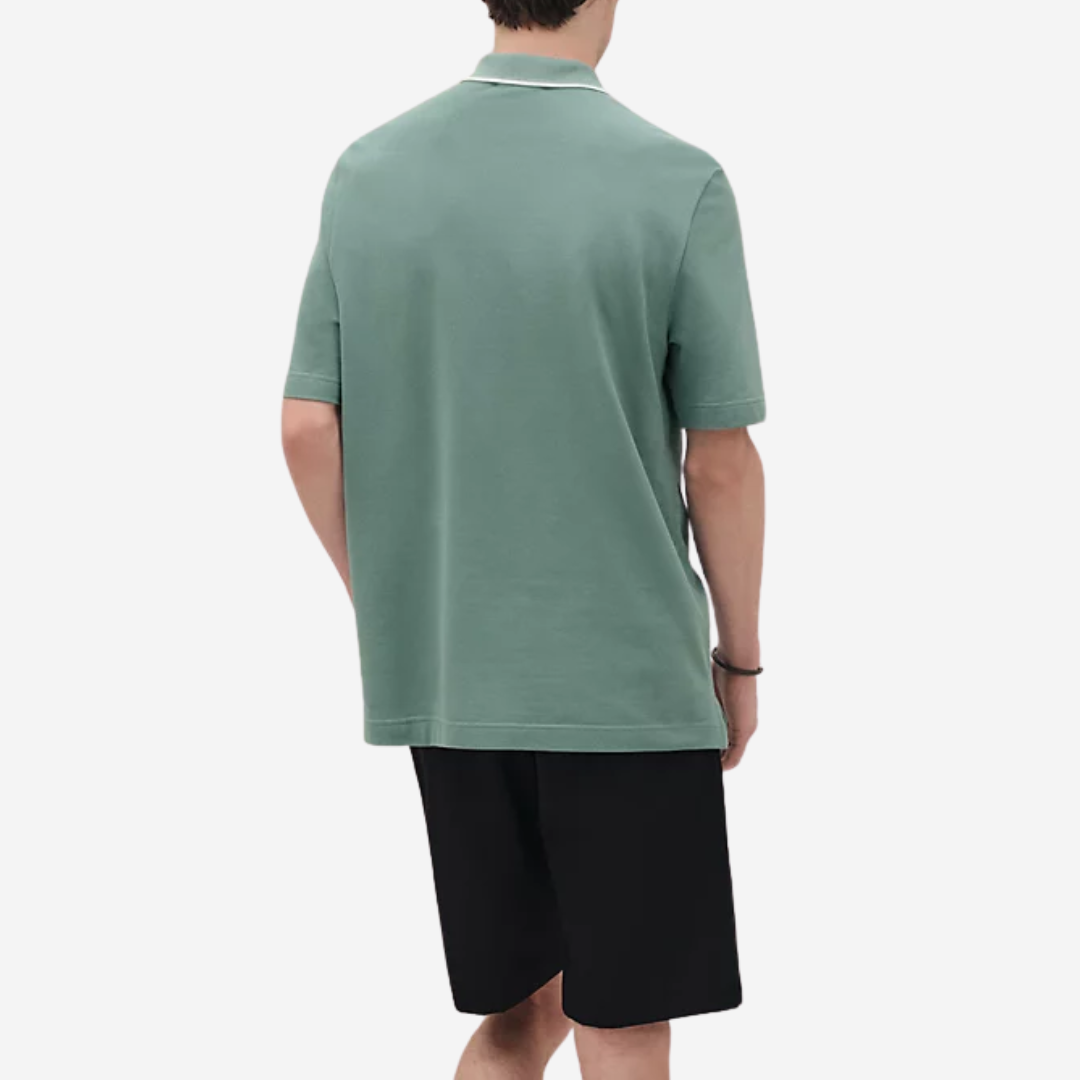 CLS Polo Piqures Sellier Celadon (1)