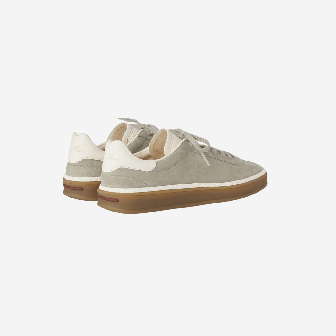 Loro Piana Tennis Walk Suede Pearl Powder Size 36 Size 39 (1)