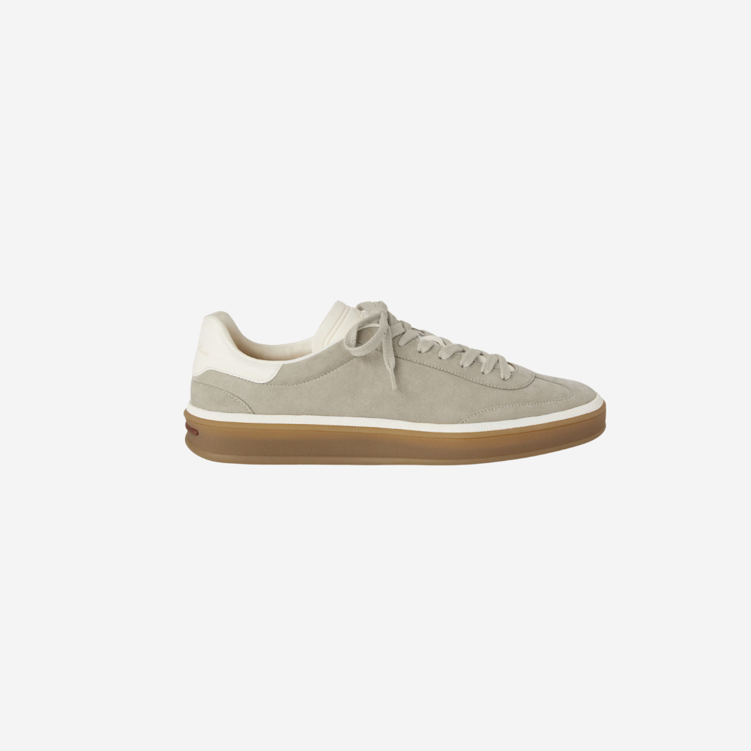 Loro Piana Tennis Walk Suede Pearl Powder Size 36 Size 39 (2)