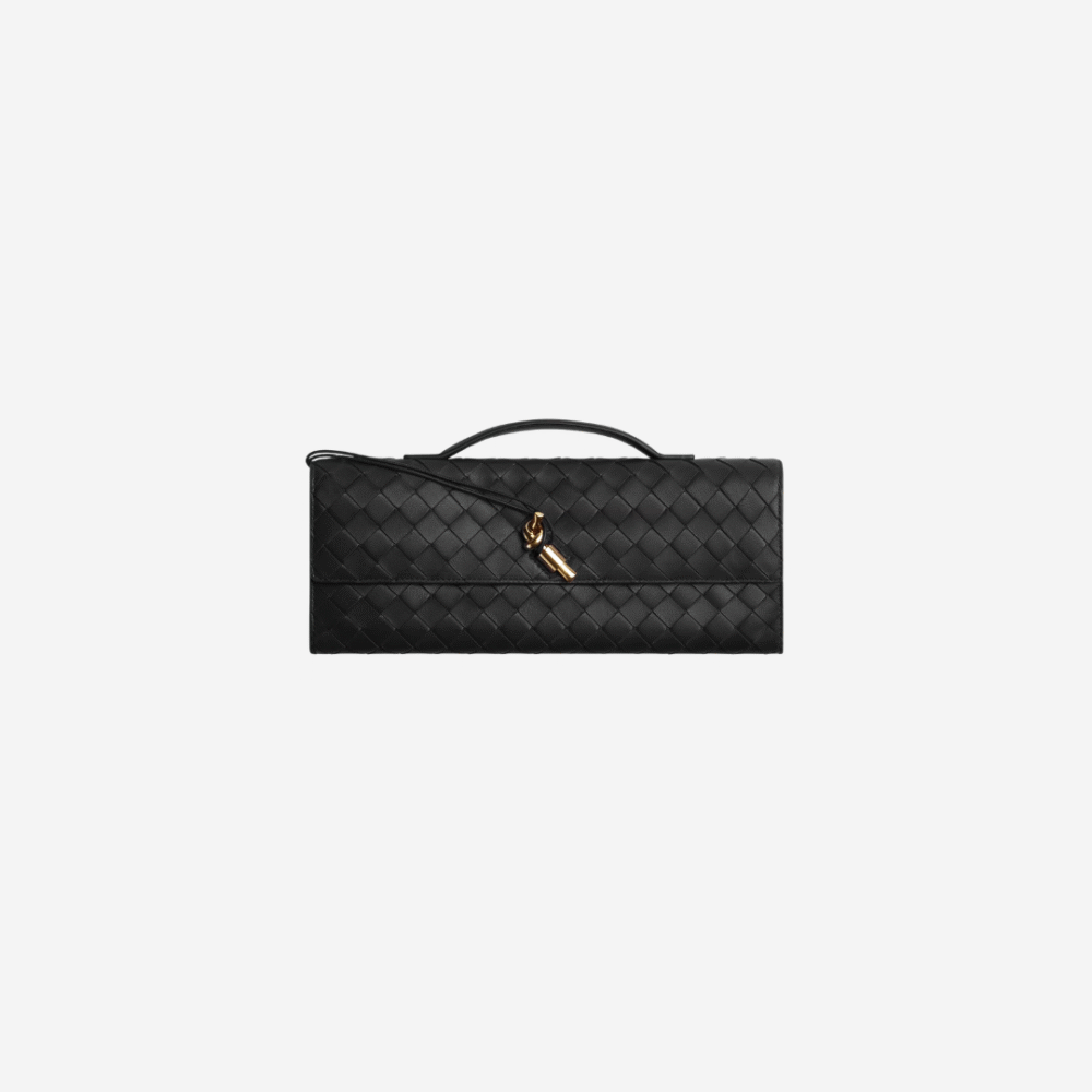 BOTTEGA VENETA Andiamo Clutch In Black