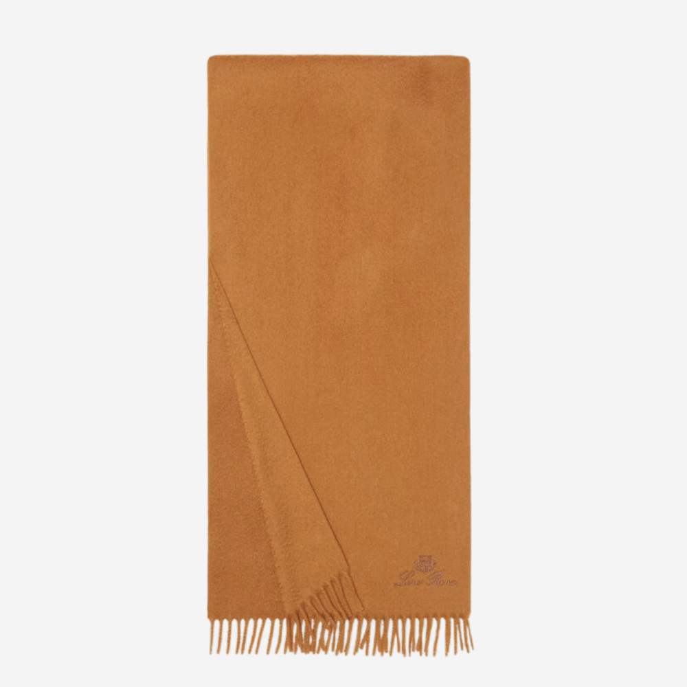 LORO PIANA Piccola Unita Scarf in Camel