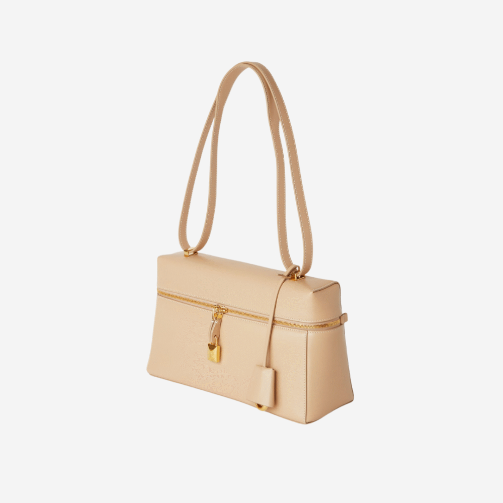 LORO PIANA Extra Bag 27 in Light Mastic