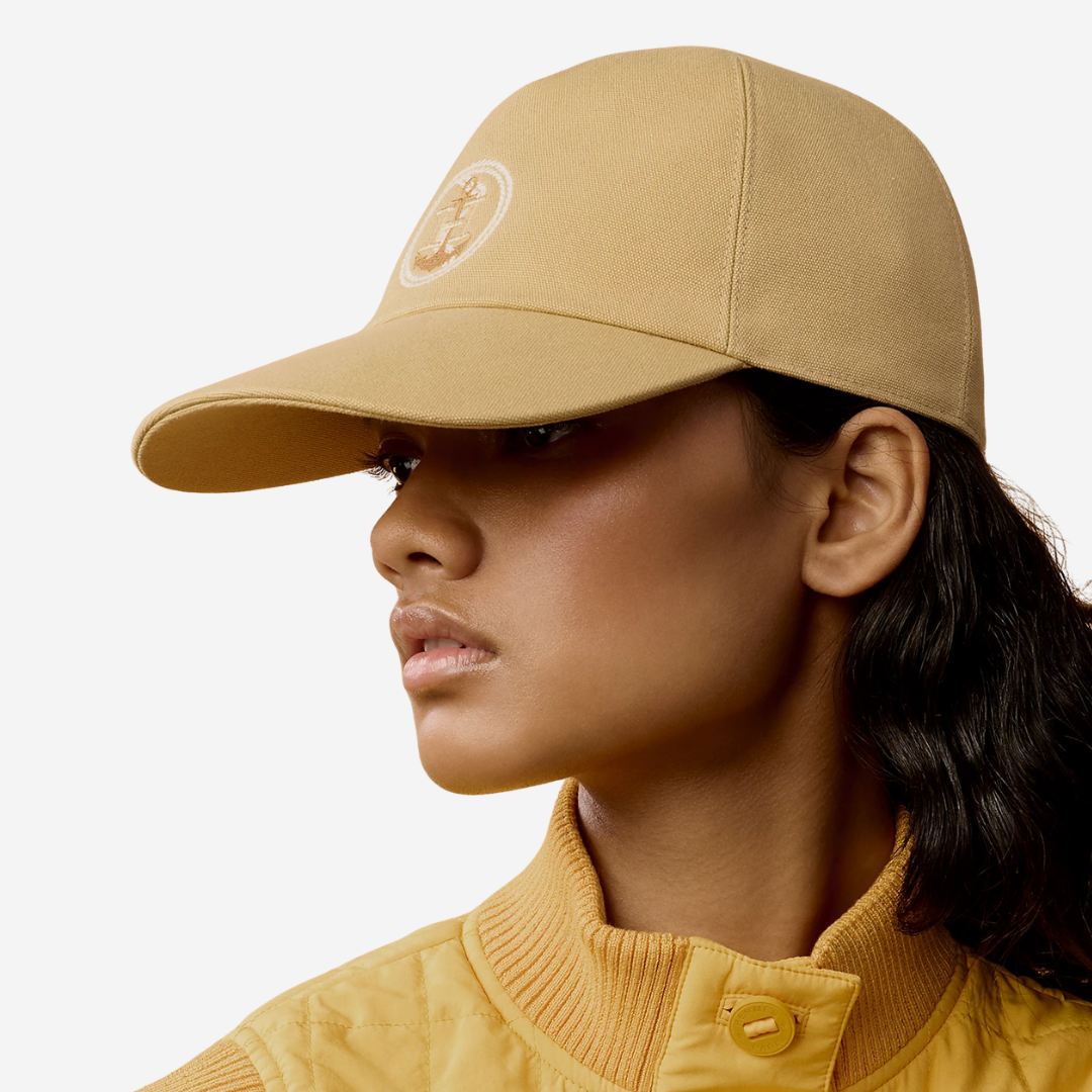 Hermes Max H Ancre Cap Beige Albâtre